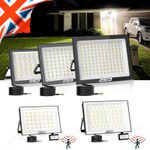 Outdoor Garden Floodlight With Sensor LED PIR Motion Security Lights Waterproof