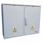 EMITER  800mm x 600mm x 245mm 3-Phase Surface Mounted Electricity Meter Box