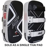 AQF Curved Thai Pad Kickboxing MMA Martial Arts Strike Shield Focus Punching Pad