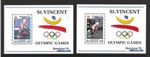 St Vincent 1992 MNH Olympic Games, Barcelona MS 1884 (2 Sheets)