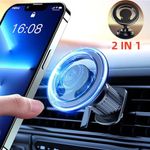 Fits MagSafe Car Mount for iPhone Strong Magnetic Phone Holder Stand Air Vent