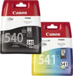 Canon PG540 Black & CL541 Colour Ink Cartridge Bundle For PIXMA MG3250 Printer