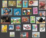 Cartoons Animation 25 all different stamps  collection  13/6/26   A