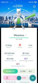 Pokémon go - Shiny BG Mewtwo -Tokyo 2026 