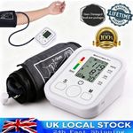 2026 Digital Automatic Blood Pressure Monitor Upper Arm BP Machine Heart Rate