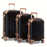 5/4/3 pcs Hard Shell Luggage Set, Expandable & Lightweight Hardside Suitcase