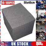 Universal Oil Spill Absorbent Pads Fuel Oil Spill Soak Mats Spill Protection UK