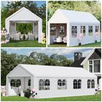 3X6m 4X6m 4x8m Garden Pop-up Gazebo Marquee Canopy Outdoor Party Wedding Tent-