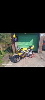 1997 HONDA SC33 FIREBLADE YELLOW/PURPLE