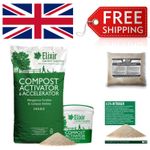 Versatile 3kg Compost Activator - Ideal for Organic Waste, Up to 20sqm Coverage