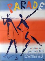 PARADE - JACQUES TATI  / CIRCUS / LAGRANGE - ORIGINAL MEDIUM FRENCH MOVIE POSTER