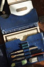 Rare C. Roberson & Co Ltd Plein Air Watercolour Paint travel set & Accessories