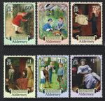 2021 Alderney Sg A744/A749 The Secret Garden (children's novel) MNH