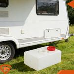 CAMPERVAN UNDERSLUNG 60 LITRE WATER TANK FRESH OR WASTE