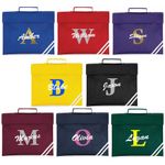 Personalised Book Bag Colour Initial Classic Back to School Boys Girls Childrens
