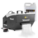 BeamZ ICE1200 Ground Low Fog Machine with Remote - DJ, Disco, Party Fog Effect