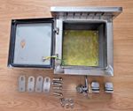 Stainless Steel Outdoor Electrical Box - 30x25x15cm