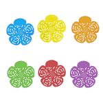 6Pcs Urinal Screen Deodorizer Mats Toilet Cleaner Restroom Deodorant Plate