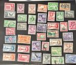 GB Commonwealth 84 GVI Stamps Across Multiple Countries MH/Used/H Thin See Pics