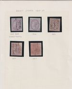 GB Postal Fiscals on a page QV
