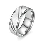 Men's Woman’s Silver 8mm Stainless Steel Rings - UK Seller, Multiple Sizes