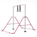 Adjustable Horizontal Gymnastics Bars Junior Kids Bar Home Gym Training Gift