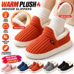 Pluffi Cozy Stylish Slipper Pluffi Slipper Booties Winter Warm Fuzzy Thick-Soles