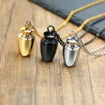 Urn Necklace Pendant for Ashes Cremation Memorial Keepsake Jewellery Gift