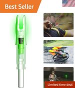 6PCS Lighted Nocks for Arrows with .246/ .244/ .233/ .204/ .165 Inside Diamet...