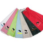 Personalised Lawn Bowls Tri Fold Towel with Name | Sports Gift Towel with Clip
