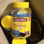 4- Nature Made Melatonin Time Release Gummies 10mg 60 ct Each Bottle Exp 04/26