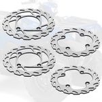 Front Rear Brake Discs Disks Rotors For Yamaha YFM 550 F YFM 700 F Grizzly 09-25