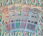 Satin Wash Care Labels - Garment Clothing Labels - Bespoke, Personalised