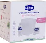Milton Sterilising Starter Kit for Baby Bottles 3 Piece Kit