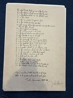 8 John lennon Erotic Lithograph/print Signed Rare Beatles reduced from £600 