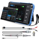 Handheld Digital Oscilloscope 2.5-5MS/s 200kHz-1MHz Signal Generator LCD Meter