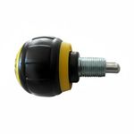 Fitness Bike Pull Pin Knob Universal Black Yellow