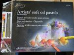 Mungyo Gallery Soft Oil Pastels Set of 48 - Assorted Colors +free holder