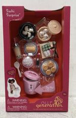 Our Generation Sushi Surprise Doll Food Accessories Set