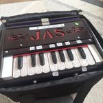 New Single Bellow Single Reed 18 Key 2 Octave Baby JAS Kids Play Harmonium