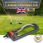 Oscillating Garden Sprinkler-Sprayer Grass Modes Watering for Site Cooling Lawn