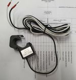 Owen Brothers OB-WCT-T10 100A/0.333v (333mV) 0,5% Split Core Current Transformer