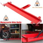 Motorcycle Dolly Mover Stand Trolley Skate 567kg Capacity Garage Parking Aid UK