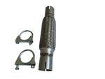 EXHAUST FLEXI PIPE FITS FORD FOCUS 1.0 ECOBOOST FLEX REPAIR TUBE JOINER PIPE