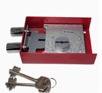 Two Bolts Key Lock Cabinet Lock Password Box Mechanical Lock Vault 6 Leaf Lock