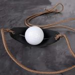 Handmade Leather Shepherd Sling Traditional Throwing Sling Outdoor Tool