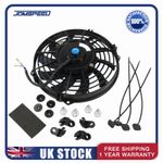 New 9" 9 Inch Universal 12v Electric Radiator Intercooler Slim Line Cooling Fan