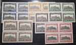 Paraguay 1922 Revolutionary Blk Of 4 Unlisted Set MNH