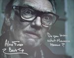 Alan Ford Signed Brick Top Snatch 8x10” Photo With Nemesis Quote And COA