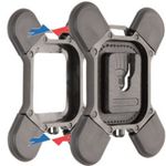 Klick Fast Magnetic Garment Mount Body Camera CCTV Mount DOCKMAGNETMETRICKIT   